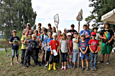 Gruppenbild nach dem Fischen